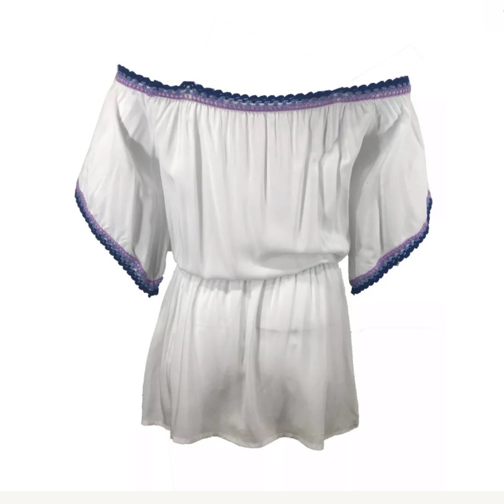 Becca off-the-shoulder cover up tunic Scenic Route - Picture 4 of 6